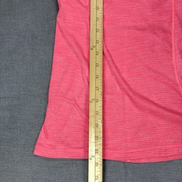 Lululemon Tank Top Women 4 Coral Run For Gold Built In Bra Athletic Run Yoga Gym - Picture 10 of 13